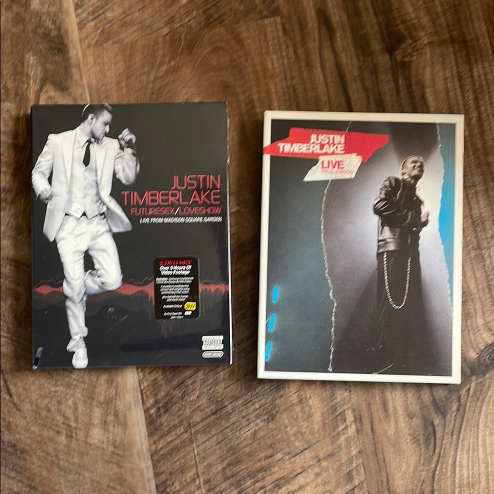 Justin Timberlake Live DVD sets: Live From London & Futuresex/Loveshow